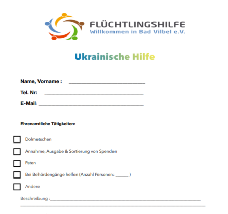 Ehrenamtliche-Helfer Gesucht!! | Verein „Flüchtlingshilfe – Willkommen ...